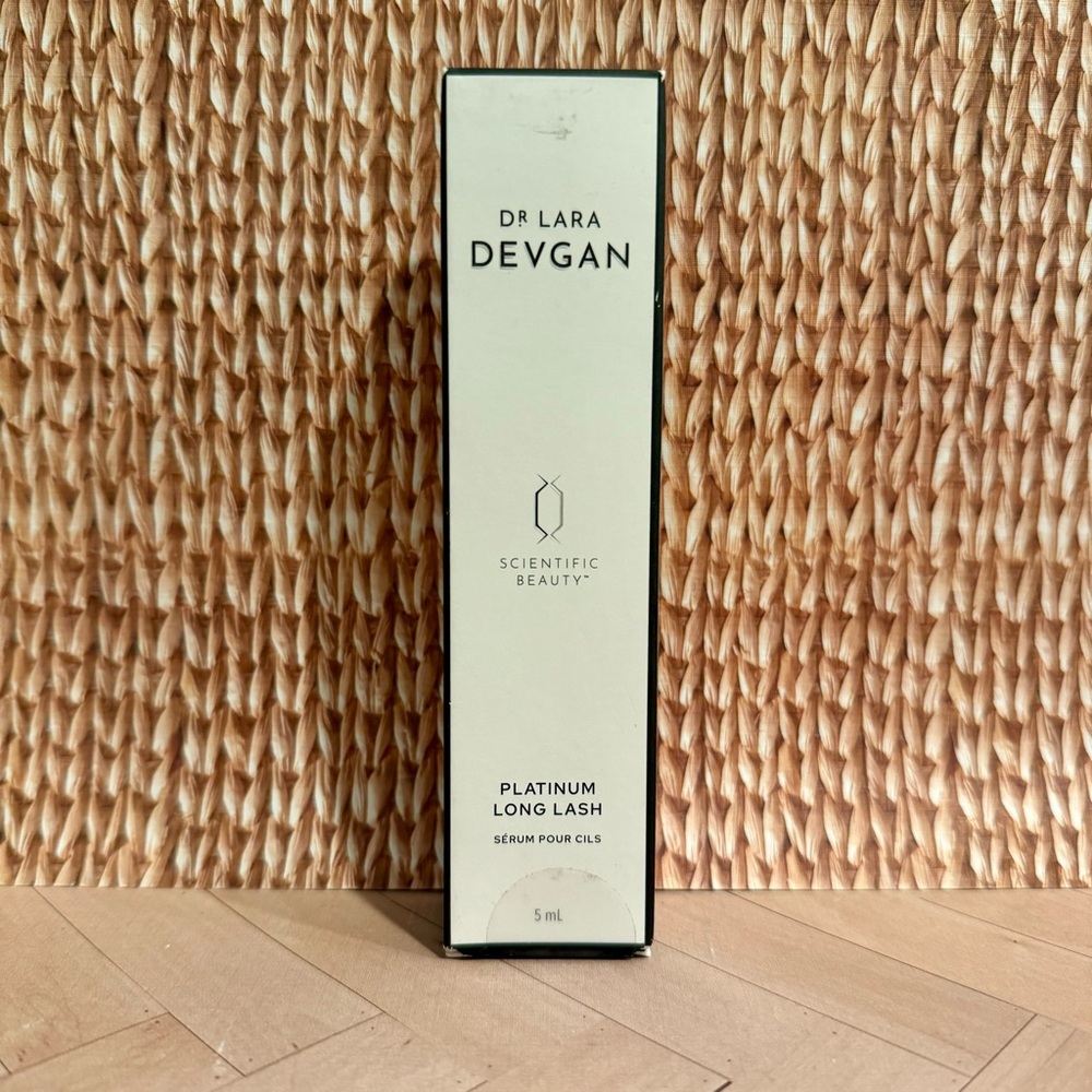 DR DEVGAN PLATINUM LONG LASH SERUM SCIENTIFIC BEAUTY VEGAN BEST MOST RESULTS NWT